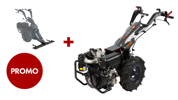 Pachet Motocultivator cu Cositoare Evotools PLUS Diesel Kama MTD370