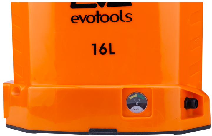 Pompa de Stropit cu Acumulator si Spatiu Depozitare PP Evotools
