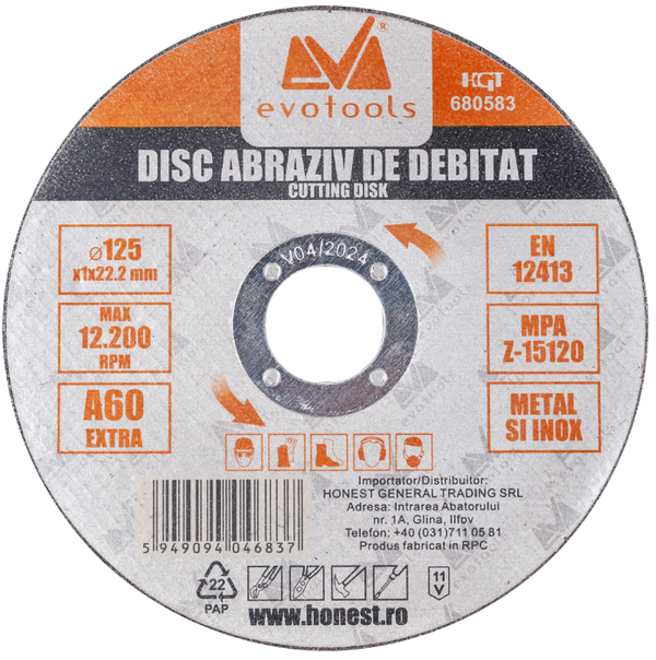 Disc Abraziv de Debitat ETS