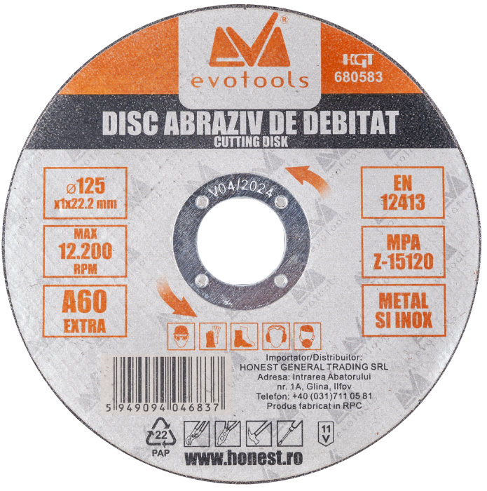 Disc Abraziv de Debitat ETS