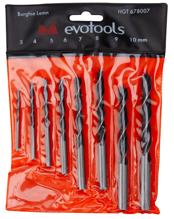 Burghiu Lemn 8 Pcs ETS