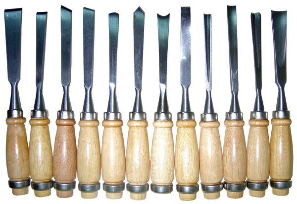 Dalta Lemn Sculptura 12 Pcs