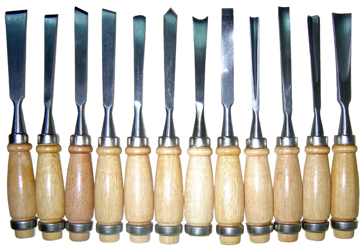 Dalta Lemn Sculptura 12 Pcs