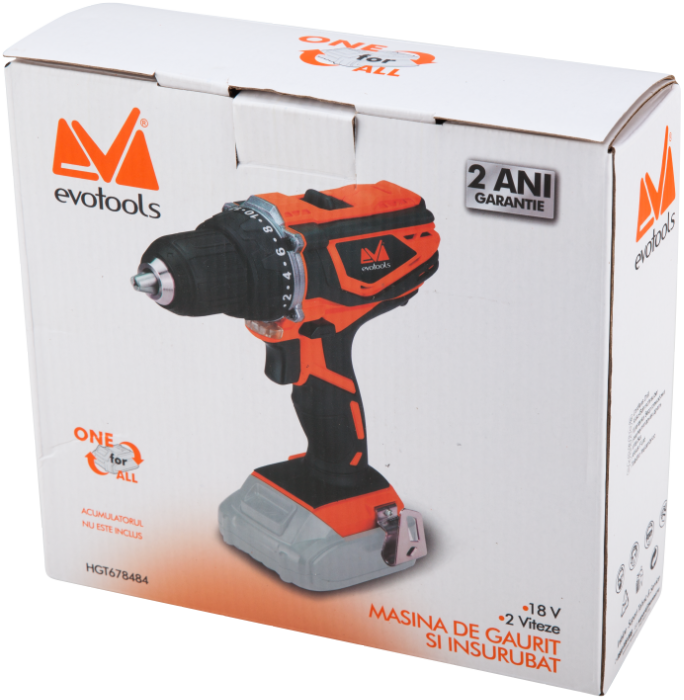 Masina de Gaurit si Insurubat fara Acumulator si Incarcator MAX 20V ONE EPTO