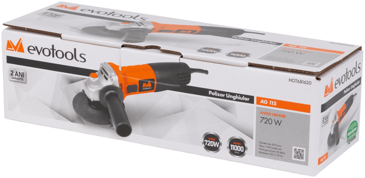 Polizor Unghiular AG 115 720W EPTO