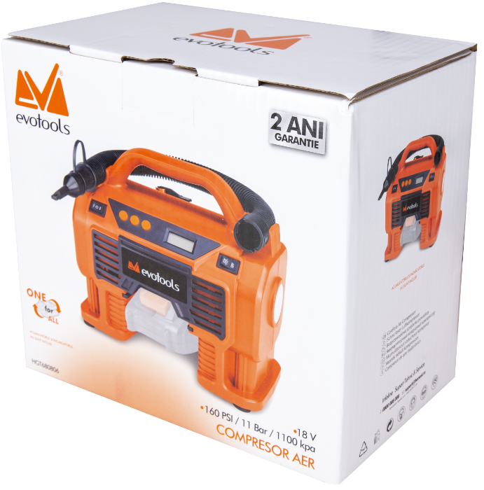 Compresor Aer fara Acumulator si Incarcator MAX 20V ONE EPTO