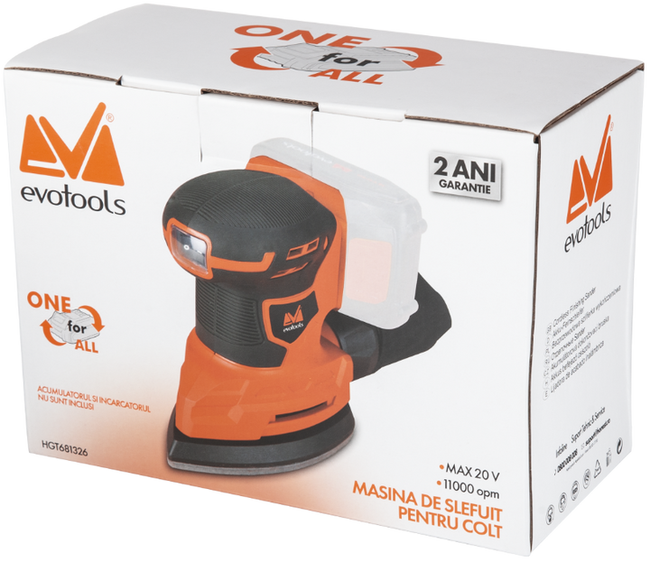 Masina de Slefuit pt Colt fara Acumulator si Incarcator MAX 20V One EPTO