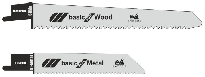 Panza Ferastrau Sabie Lemn/Metal 2 Pcs