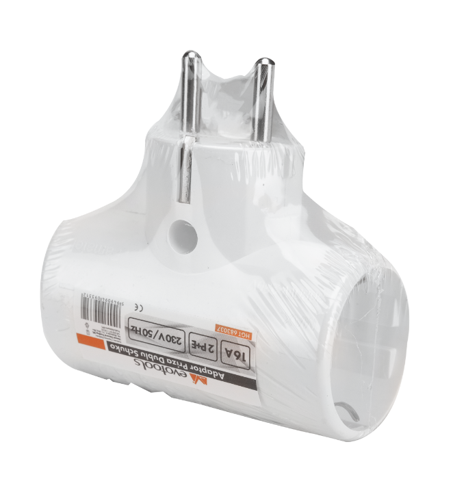 Adaptor Priza Dublu Schuko