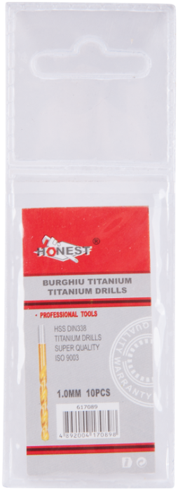 Burghiu Metal HSS Titanat