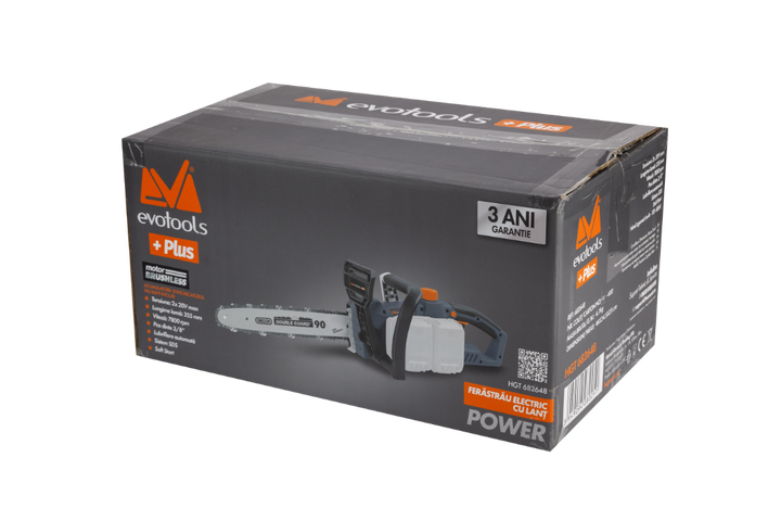 Ferastrau Electric cu Lant Brushless fara Acumulator si Incarcator MAX CS 2x20V POWER Evotools Plus
