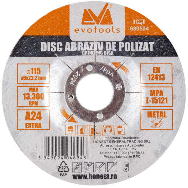 Disc Abraziv de Polizat ETS