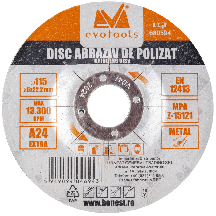 Disc Abraziv de Polizat ETS