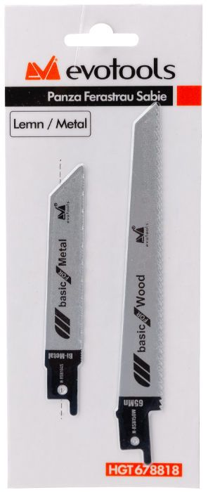 Panza Ferastrau Sabie Lemn/Metal 2 Pcs