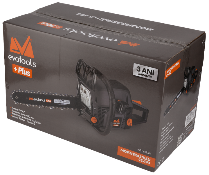 Motoferastrau CS 493 2 Lanturi Evotools PLUS