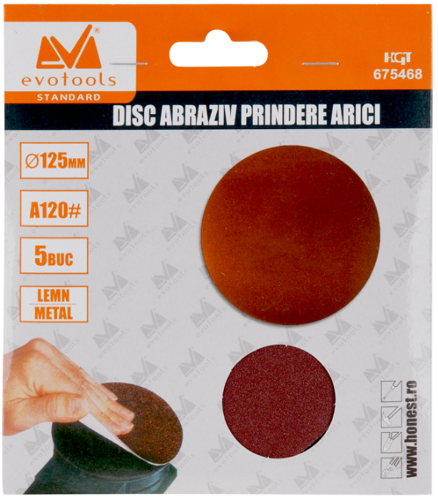 Disc Abraziv Prindere Arici fara Gauri