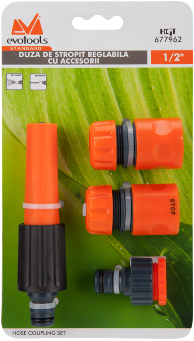 Duza de Stropit Reglabila cu Accesorii ETS