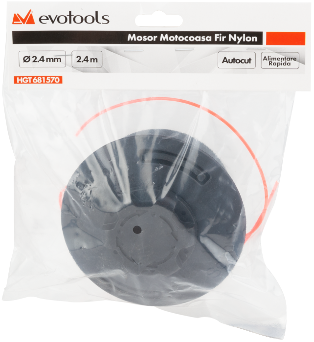 Mosor Motocoasa Fir Nylon cu Alimentare Rapida 1161 / G[mm]: 2.4; L[m]: 2.4