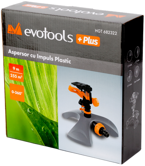 Aspersor cu Impuls Plastic PLUS