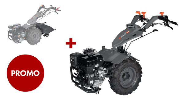 Pachet Motocultivator Motor Loncin MT760 cu Freza Evotools PLUS