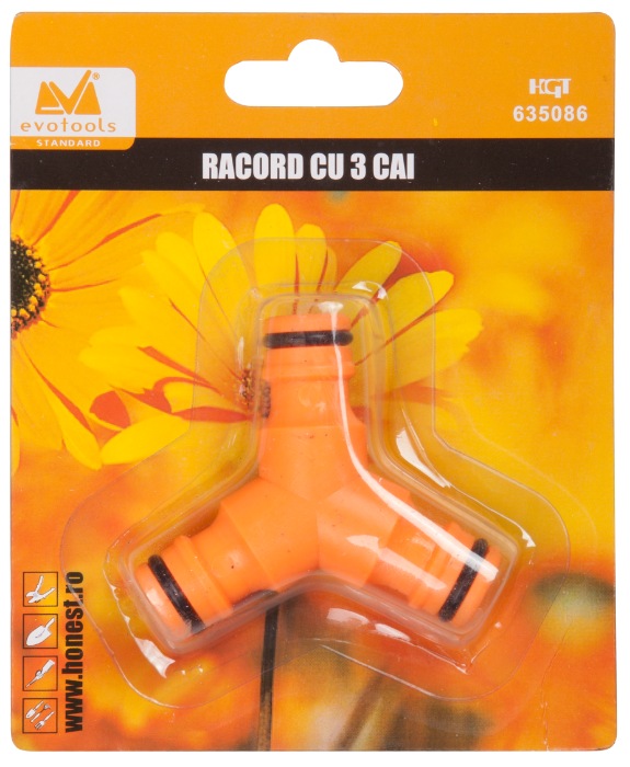 Racord Furtun cu 3 Cai