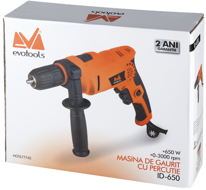 Masina de Gaurit cu Percutie ID 650 EPTO
