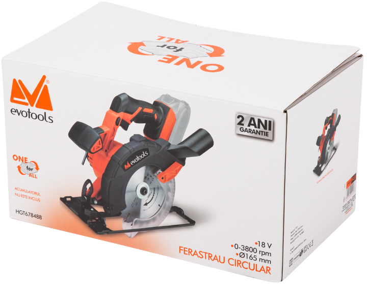 Ferastrau Circular fara Acumulator si Incarcator MAX 20V ONE EPTO