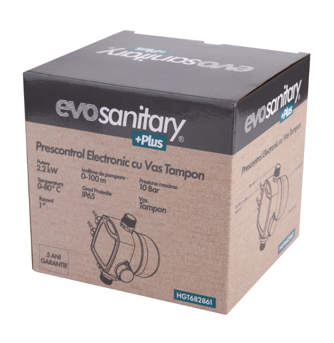 Prescontrol Electronic cu Vas Tampon