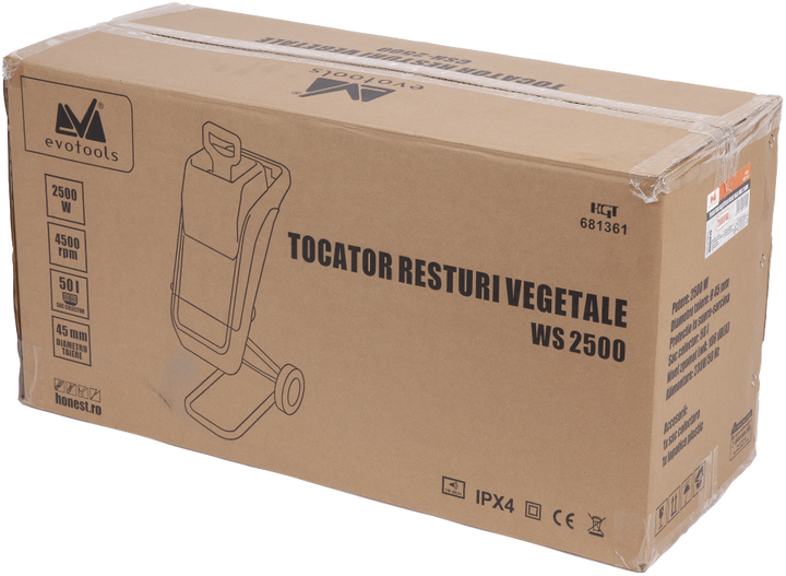 Tocator Resturi Vegetale WS 2500 EPTO