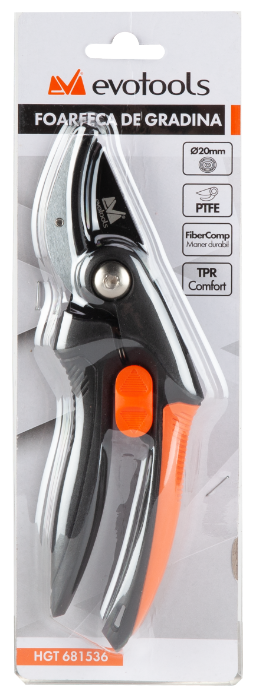 Foarfeca de Gradina Tip Nicovala 65MN PTFE Coating