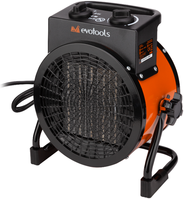 Aeroterma Electrica cu Rezistenta Ceramica EvoTools