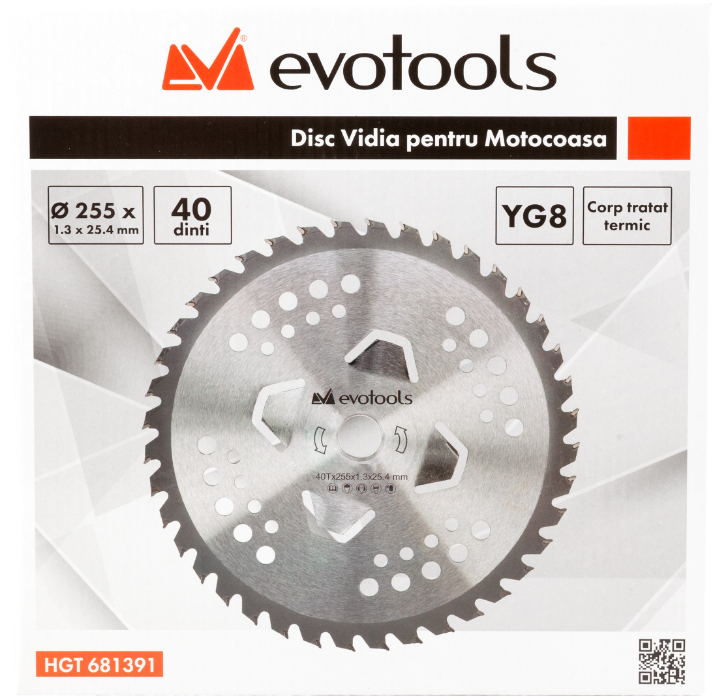 Disc Vidia pentru Motocoasa cu 4 Aripioare